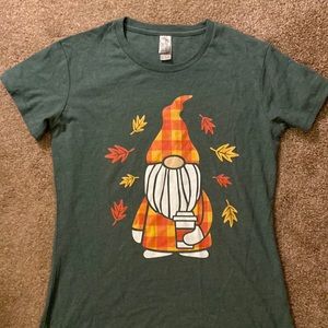 NWOT Autumn Gnome Shirt Small